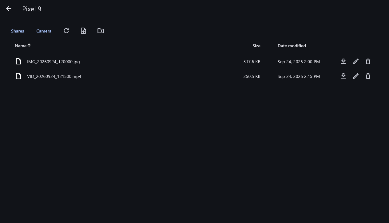 Media File Explorer desktop companion for Windows